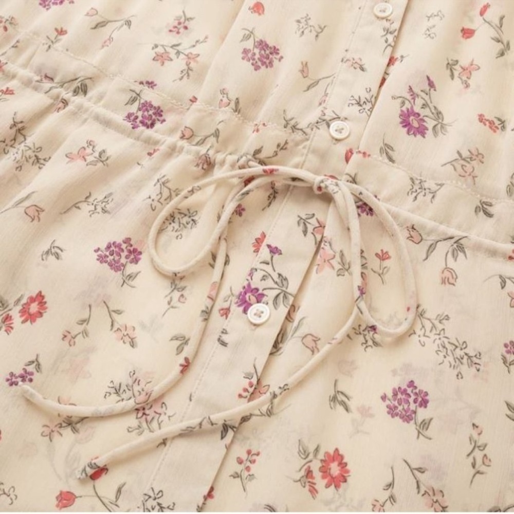 Uniqlo Joy of Print Floral Maxi Dress - Picture 10 of 11
